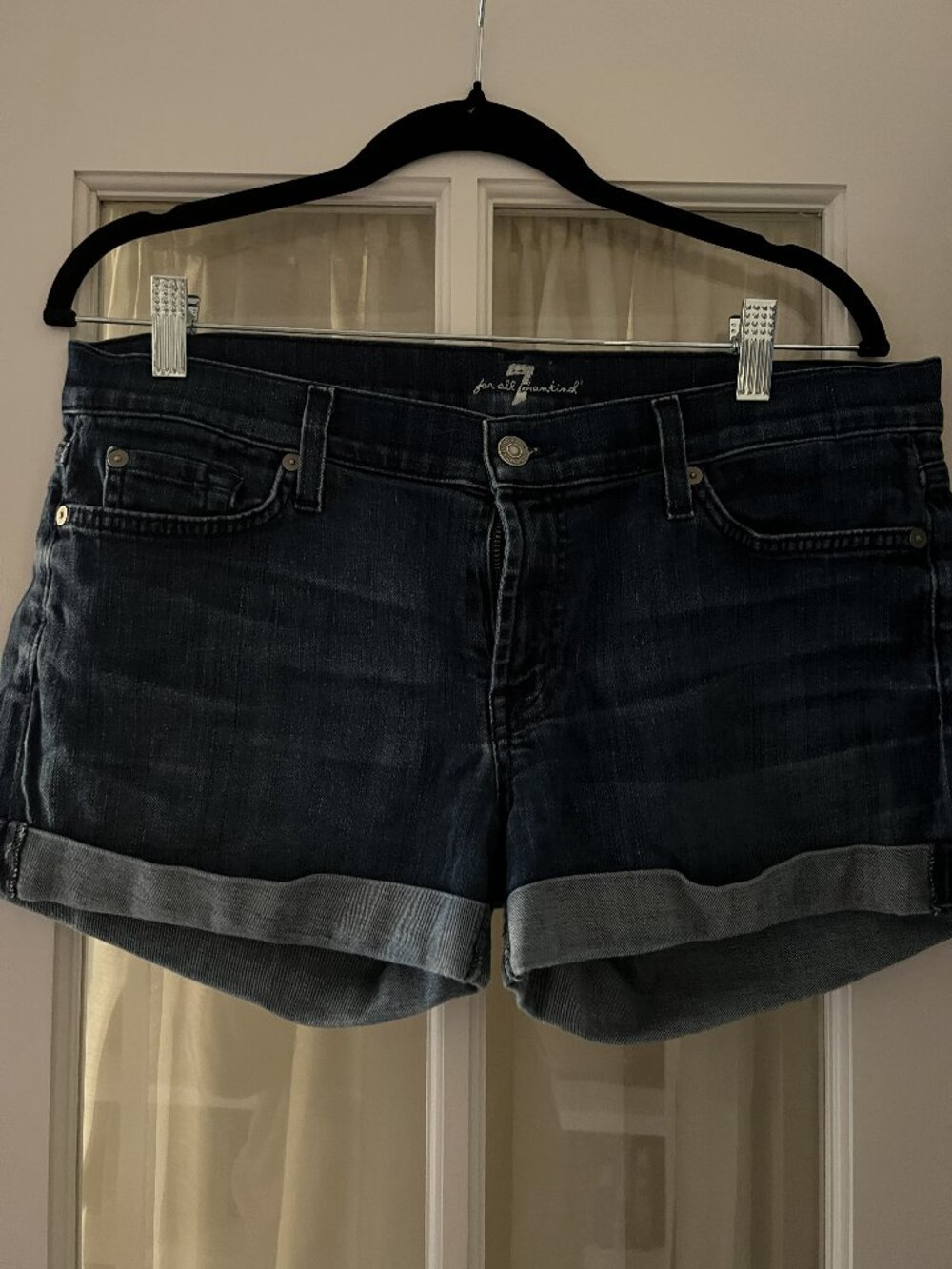 7 For All Mankind Jean Shorts